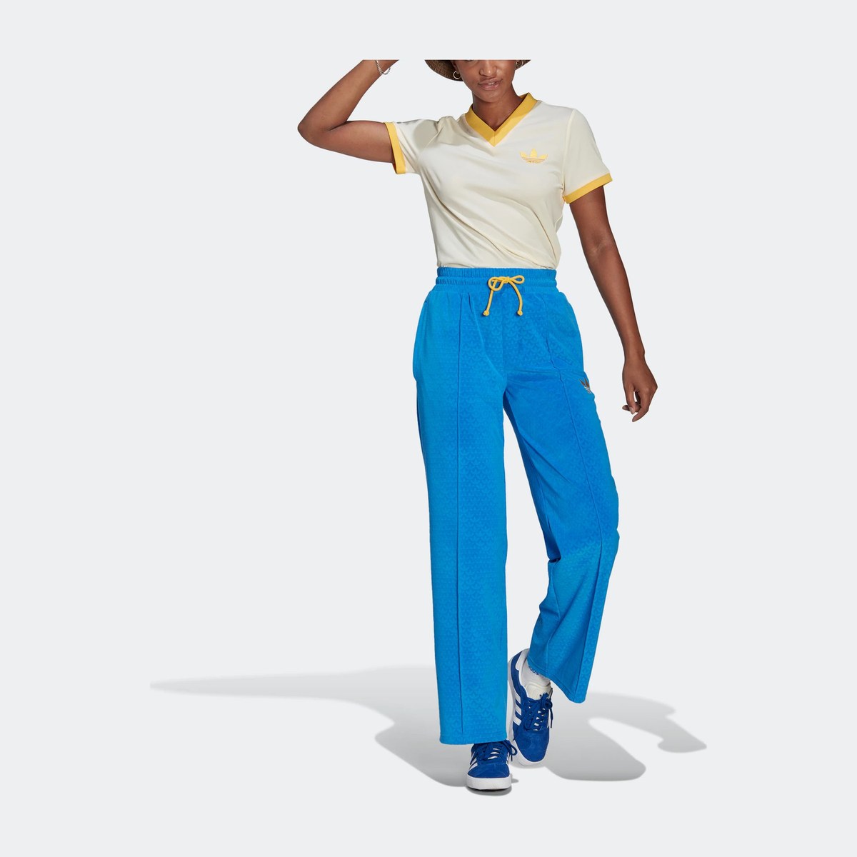 adidas originals Velour Pant Logo