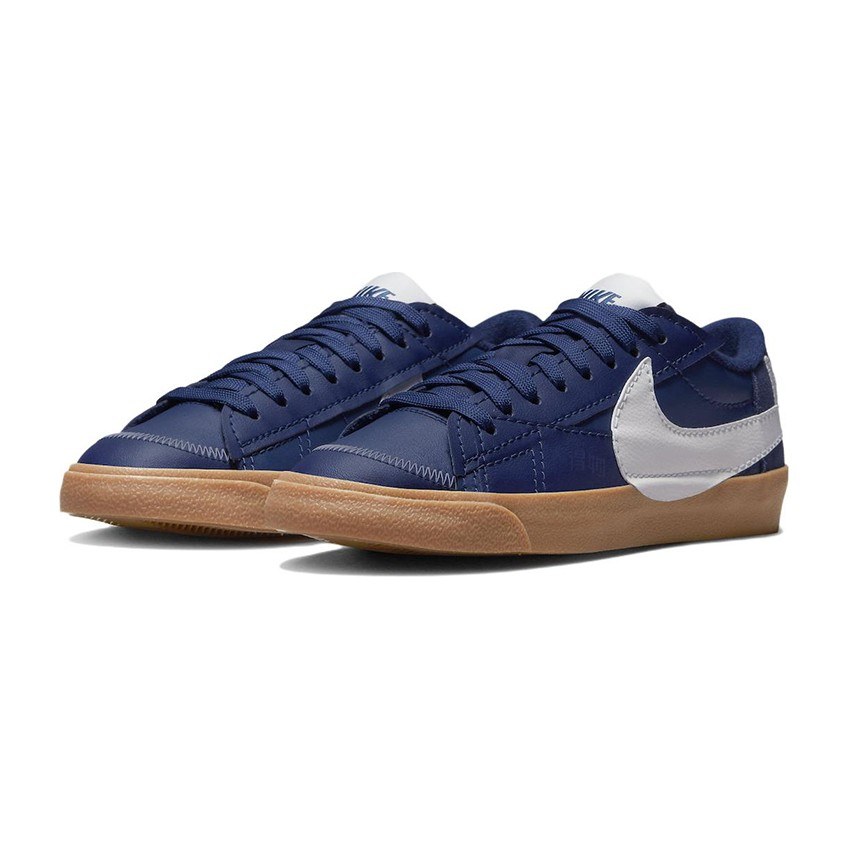 Nike Blazer Low Jumbo "Navy Gum"