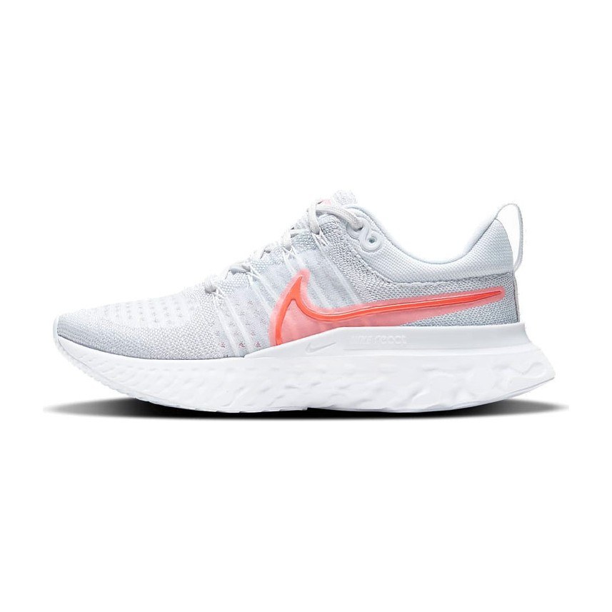 Nike React Infinity Run Flyknit 2 Silver Orange