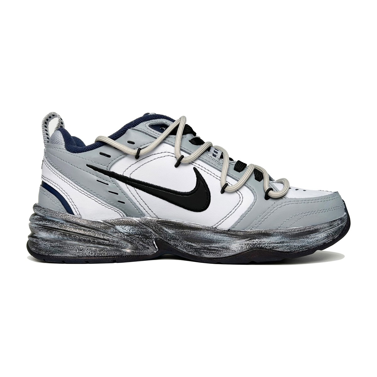 Nike Air Monarch 4 White Navy