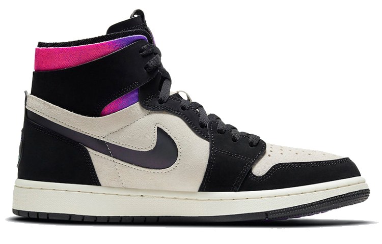 Jordan Retro High White Black Purple