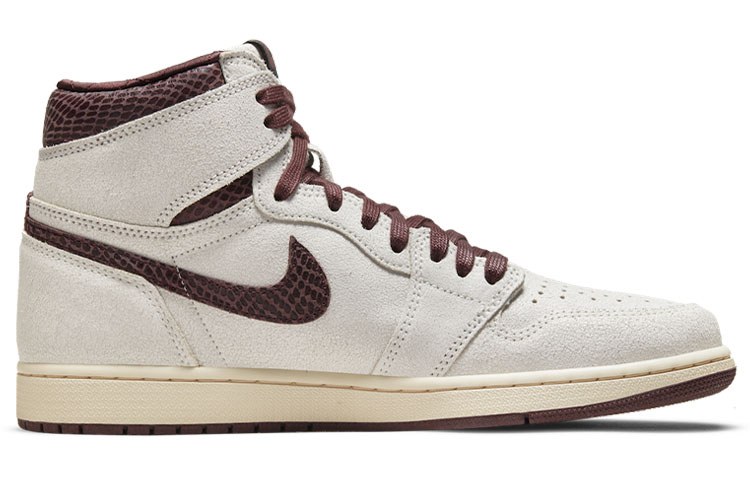 A Ma Maniére x Air Jordan 1 Retro High OG "Sail and Burgundy"