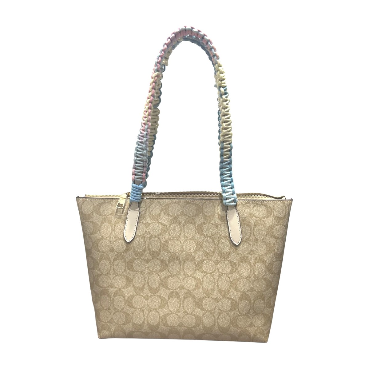 COACH Zip Top Tote PVC
