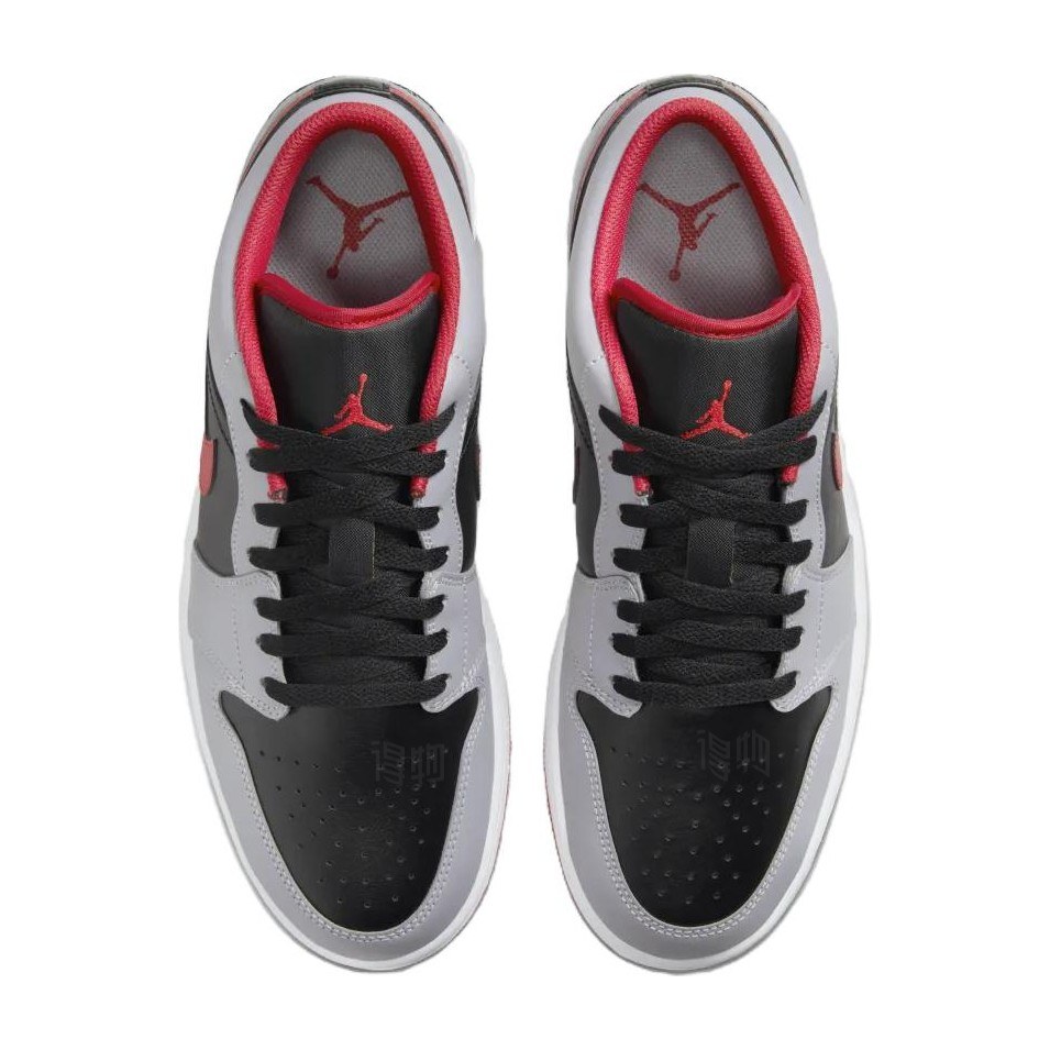 Jordan Air Jordan 1 Low Black Grey Red