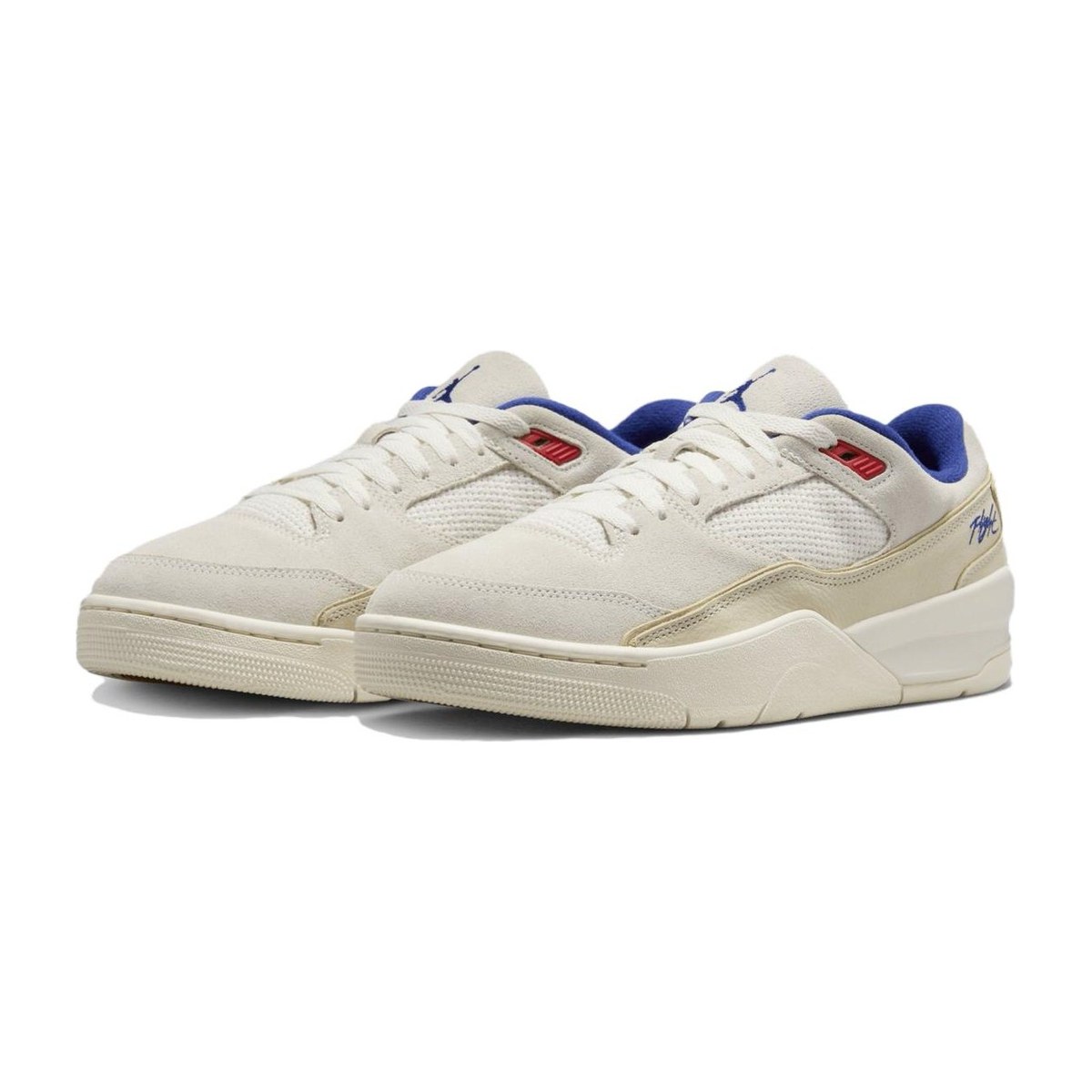 Jordan Flight Court White Brown