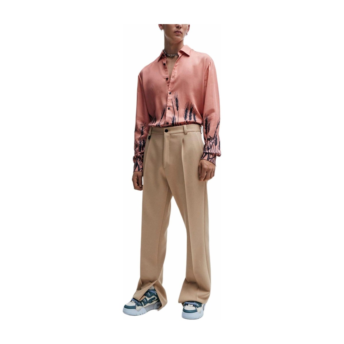 HUGO BOSS Modern-Fit Trousers In Performance-Stretch Jersey
