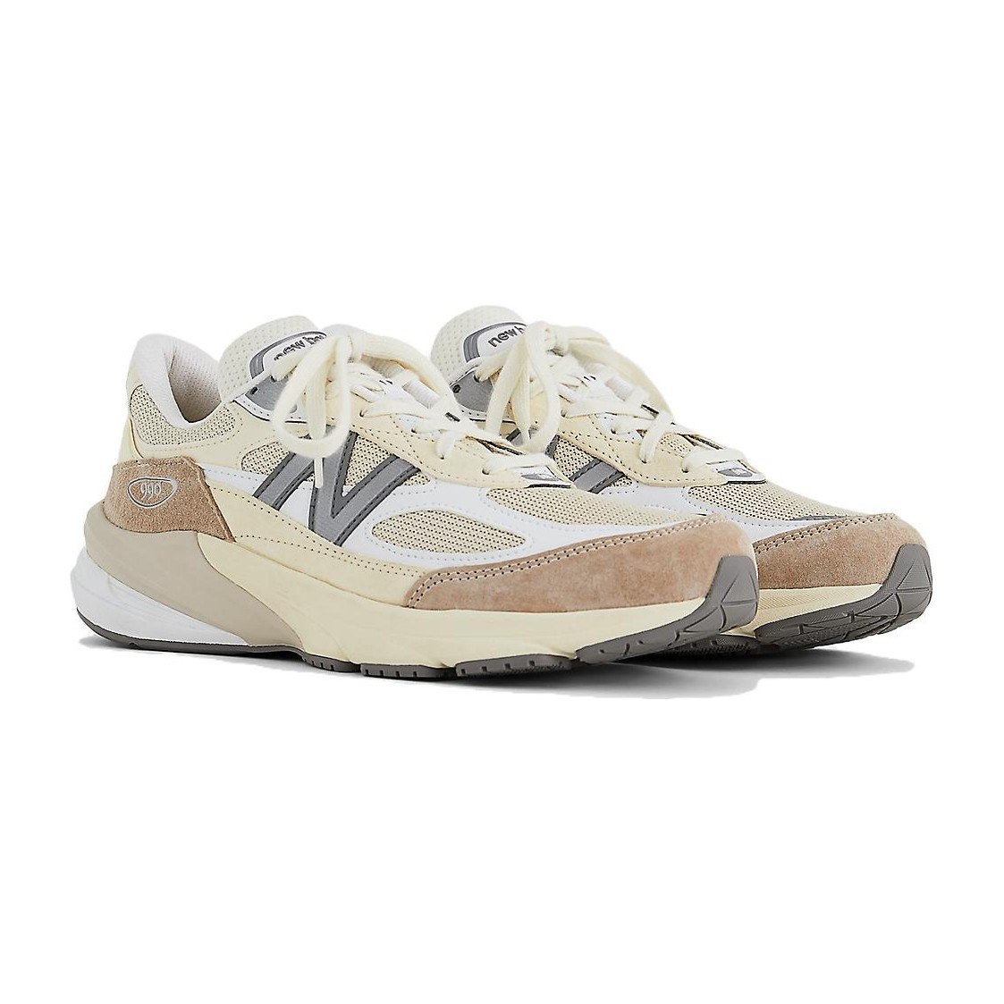 New Balance 990 V6 White Brown