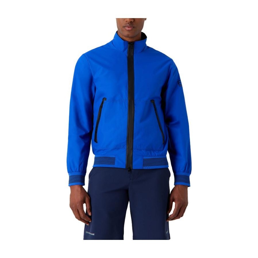 Emporio Armani Casual Zip Jacket Blue
