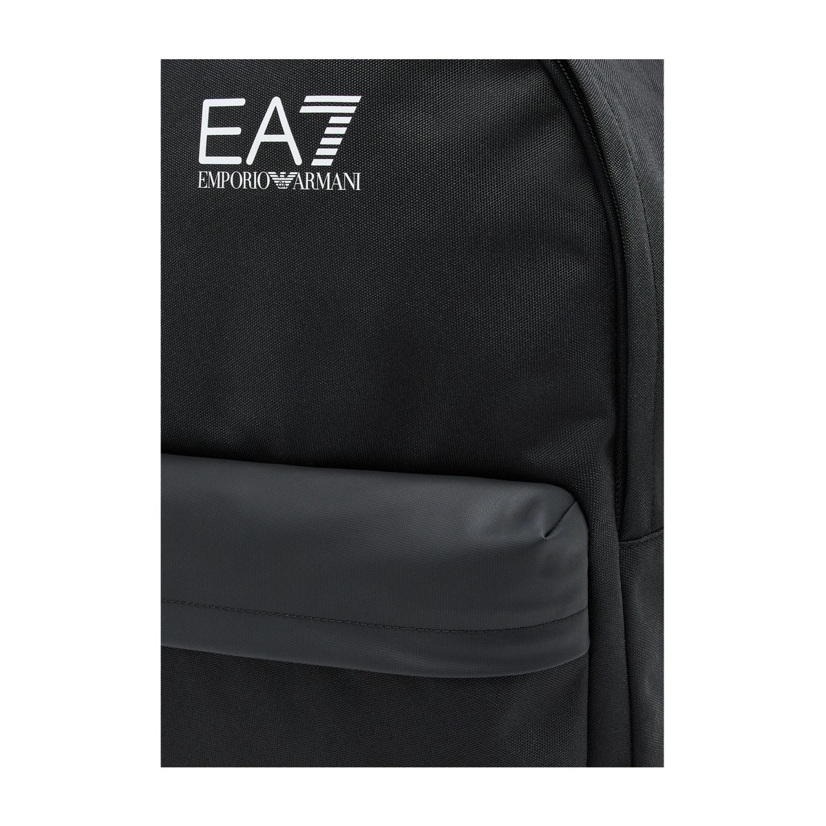 Emporio Armani Large Logo Backpack Black
