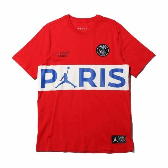 Jordan x PSG T-Shirt Red