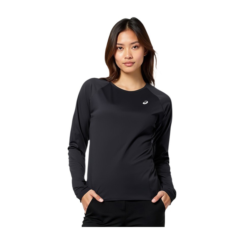 Asics Long Sleeve Tee Black