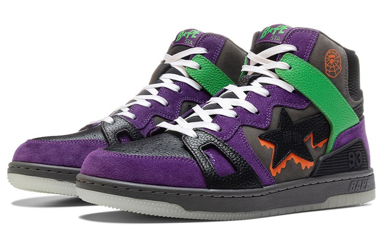 A BATHING APE Bape Sta 93 Hi Halloween
