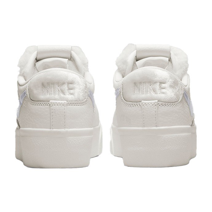 Nike Blazer Low Platform White Silver