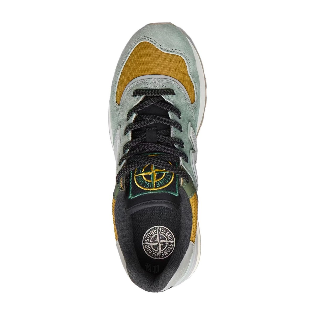 Stone Island x New Balance 574 Green Yellow