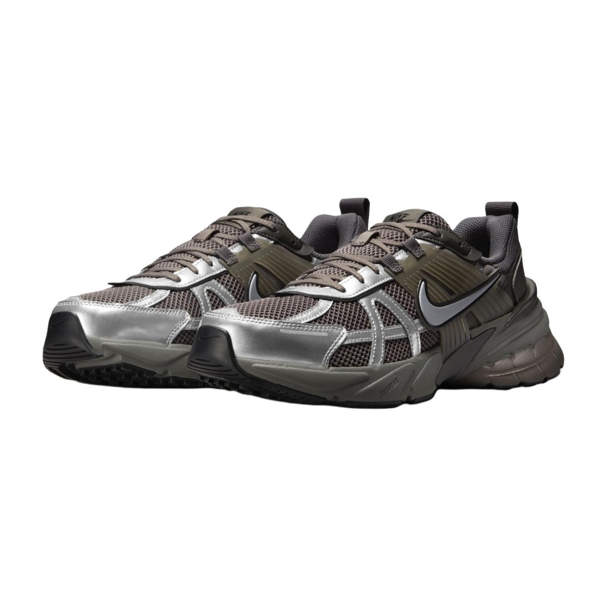 Nike V2K Run Silver Brown