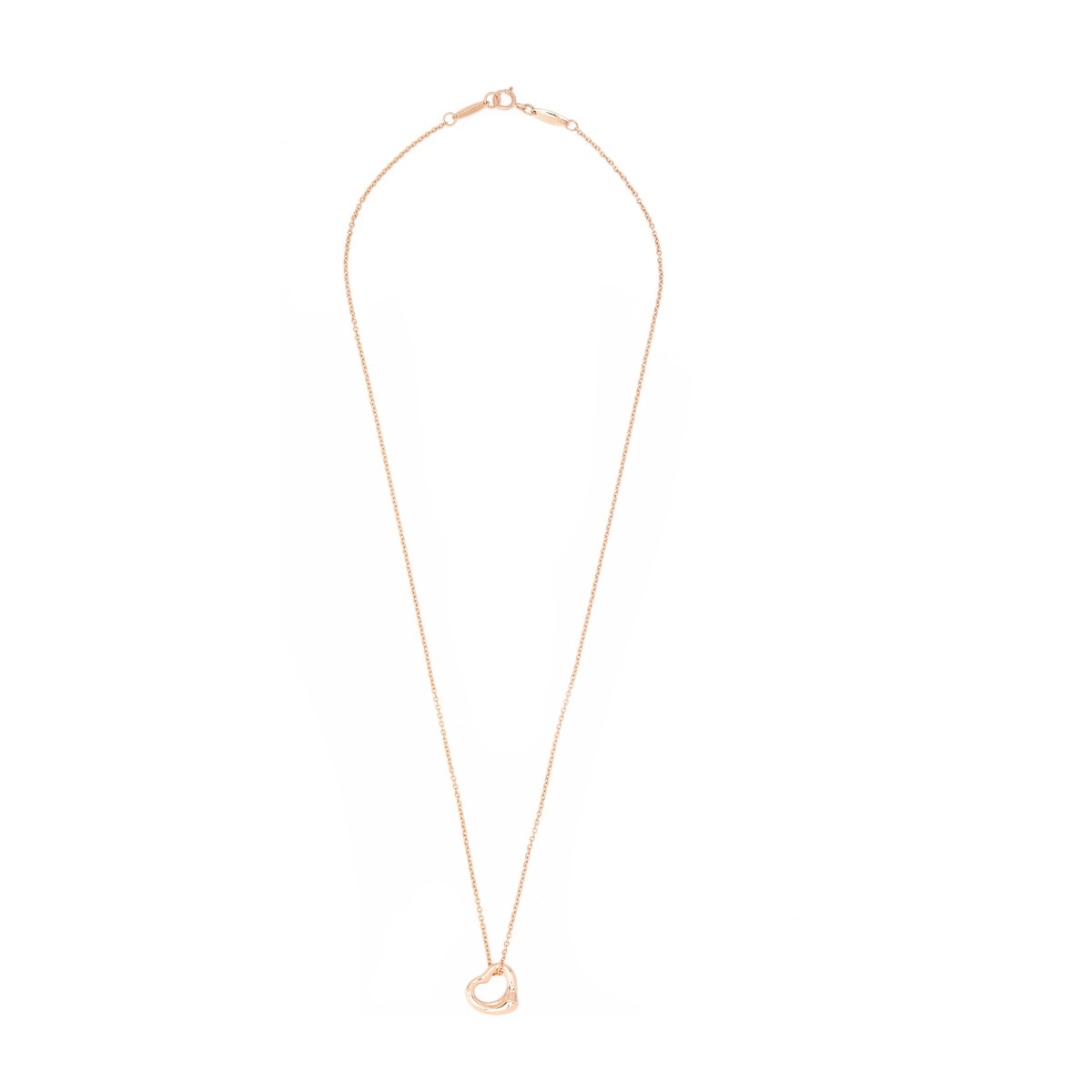 Tiffany & Co. Elsa Peretti 18k Rose Gold Necklace