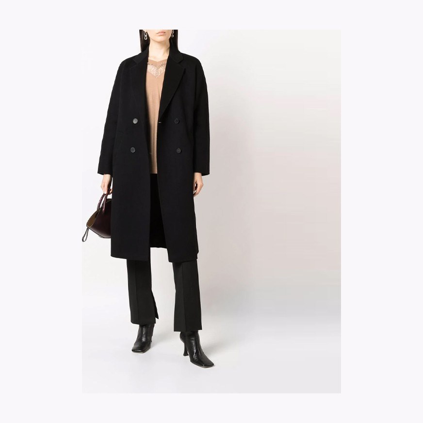 Emporio Armani FW21 Black Coat