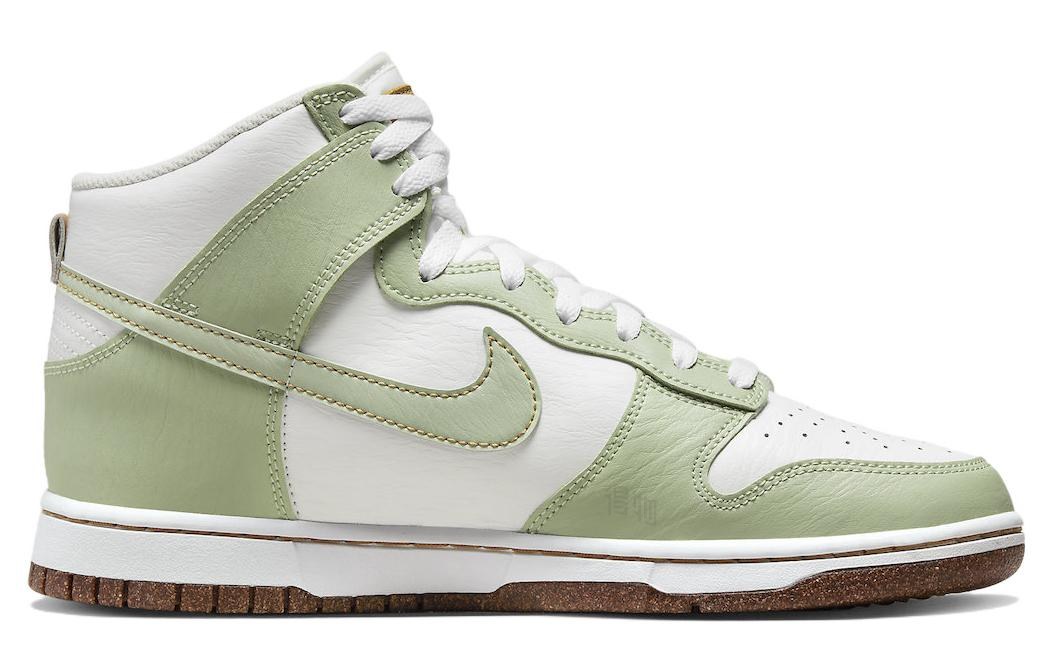Nike Dunk High "Inspected By Swoosh" White Green
