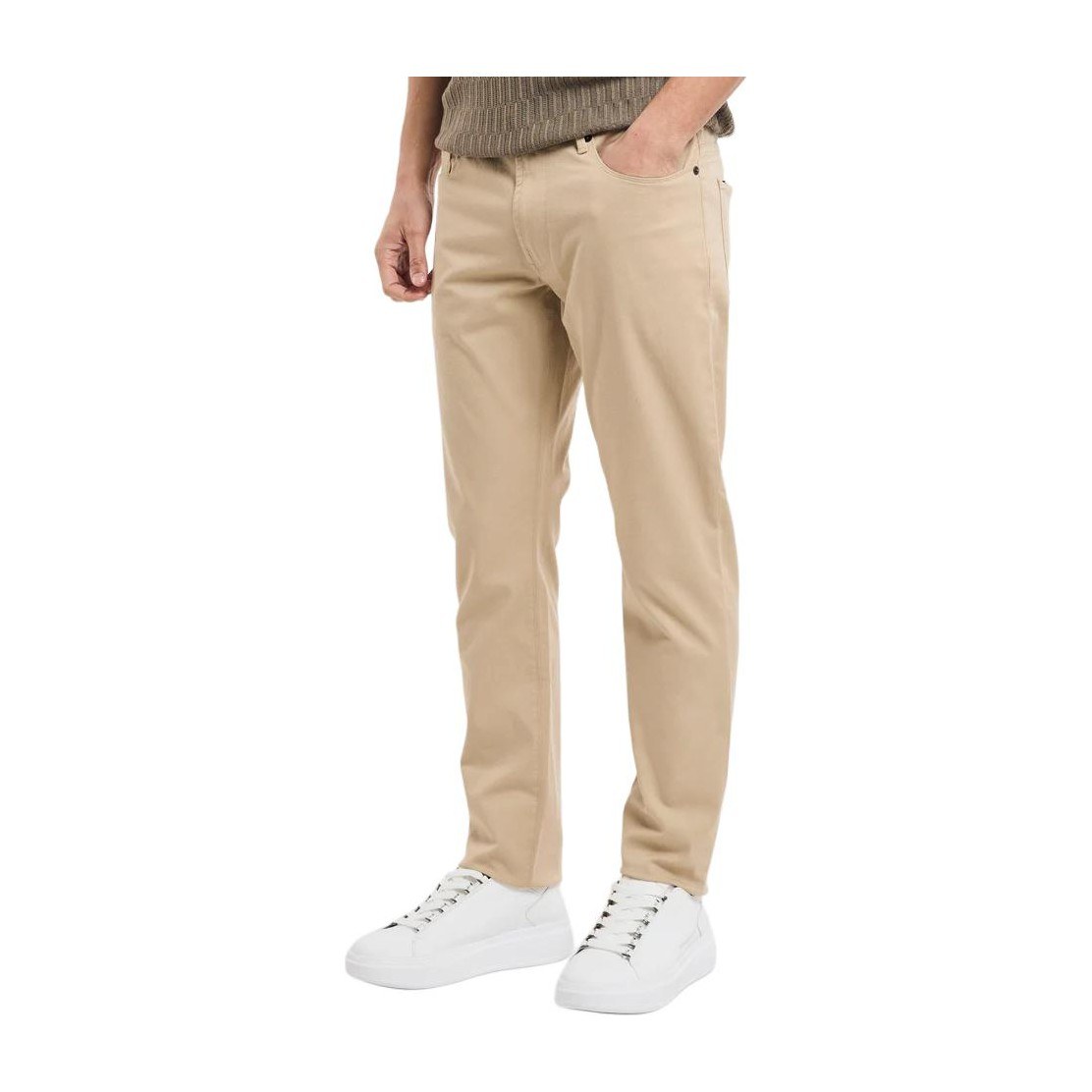 Armani Beige Straight Jeans