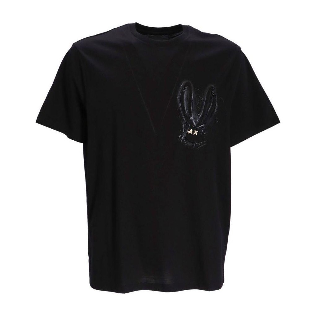 Armani Exchange SS23 Rabbit Year Tee Black