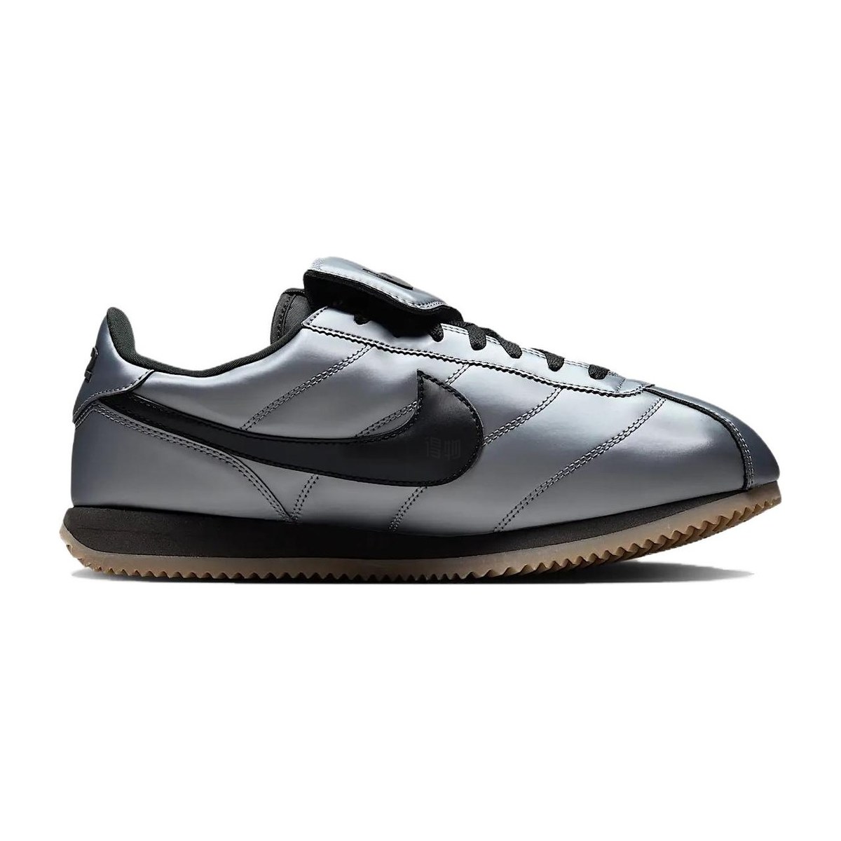 Nike Cortez Leather SE "Metallic Cool Grey Black"