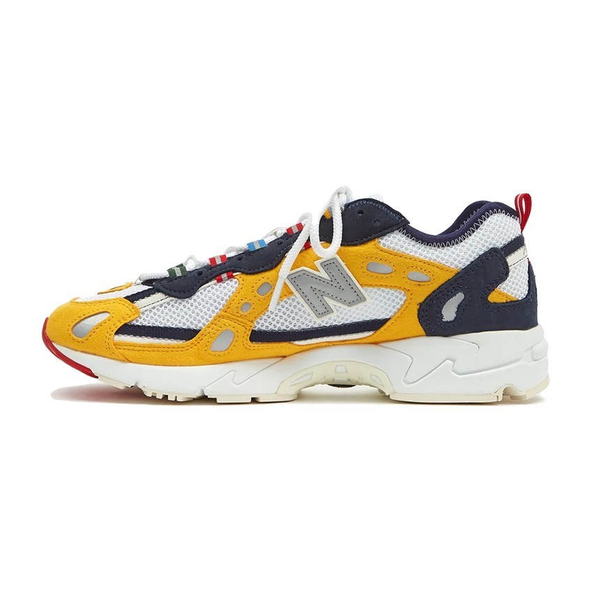 AIME LEON DORE x New Balance 827 White Yellow