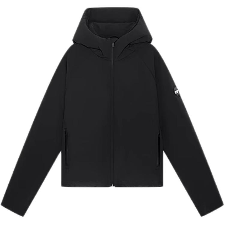 KARL LAGERFELD FW24 Down Jacket Hoodie Black