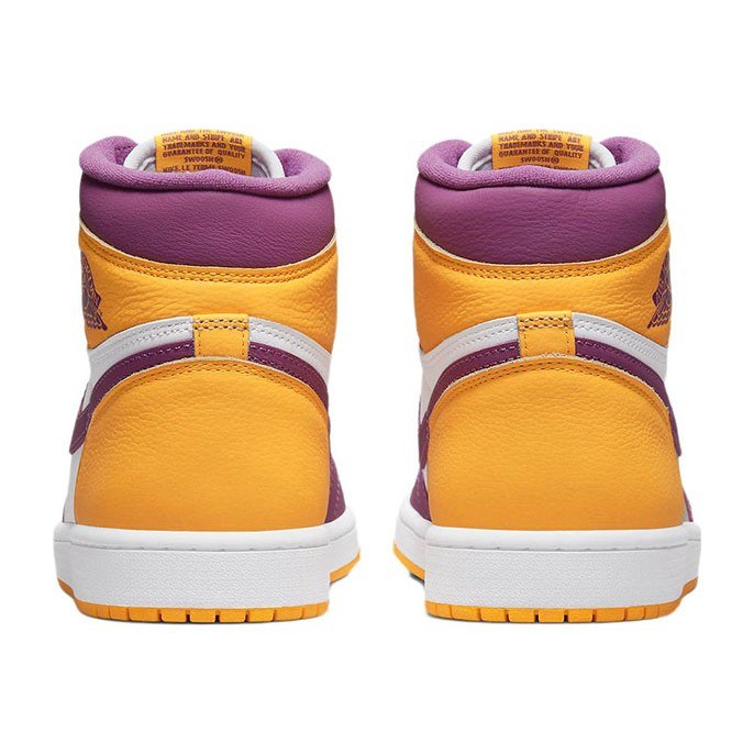 Jordan Air Jordan 1 Retro High OG "University Gold and Light Bordeaux"