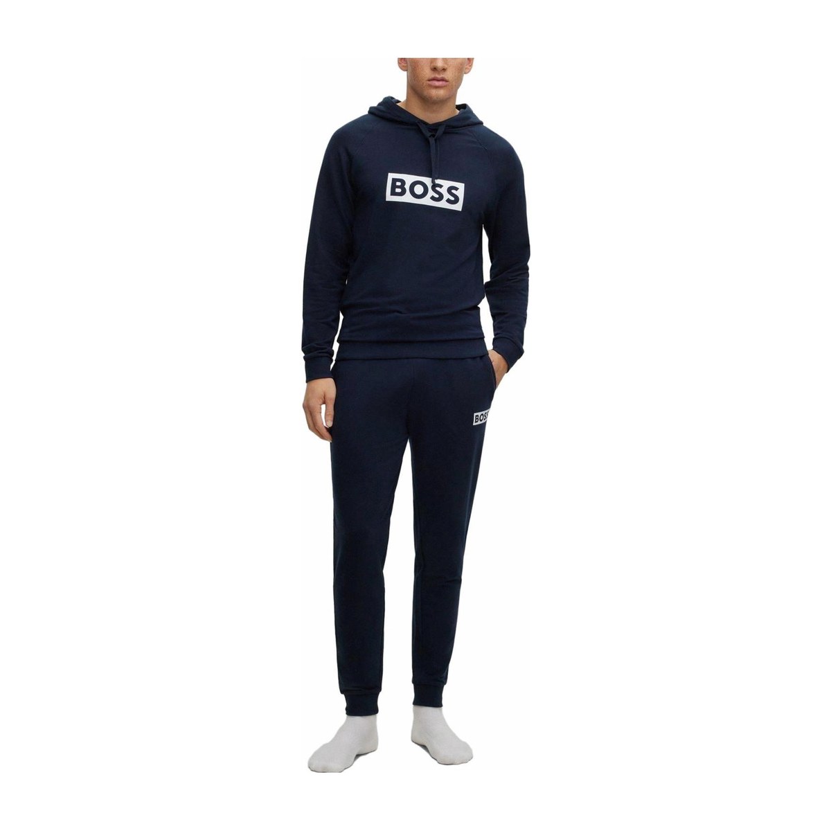 HUGO BOSS Logo Sweatshirt Navy