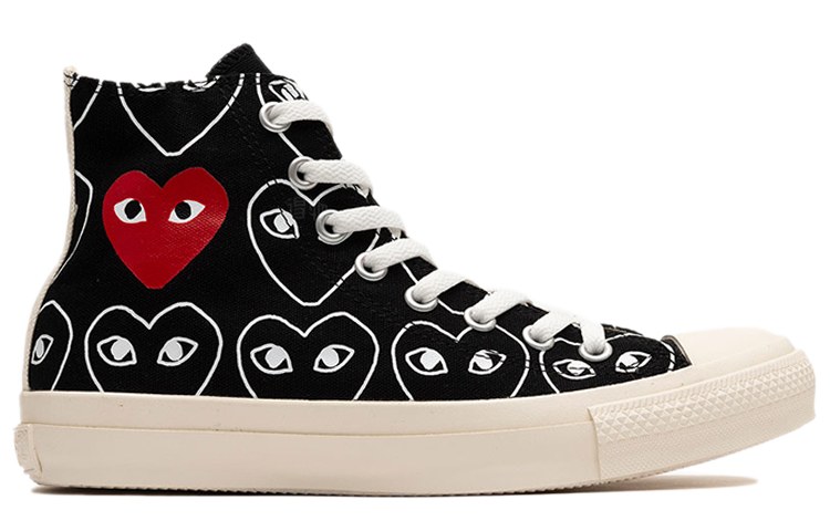 CDG x Converse All Star "Multi-Heart"