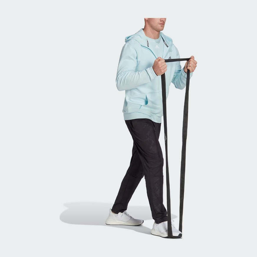 adidas Aeroready Yoga Full-Zip Hoodie Logo