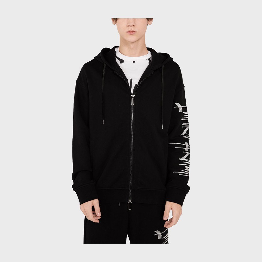 Emporio Armani FW21 Capsule Hoodie Black