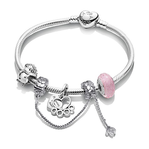 Pandora Hedgehog Set 925 Silver Bracelet