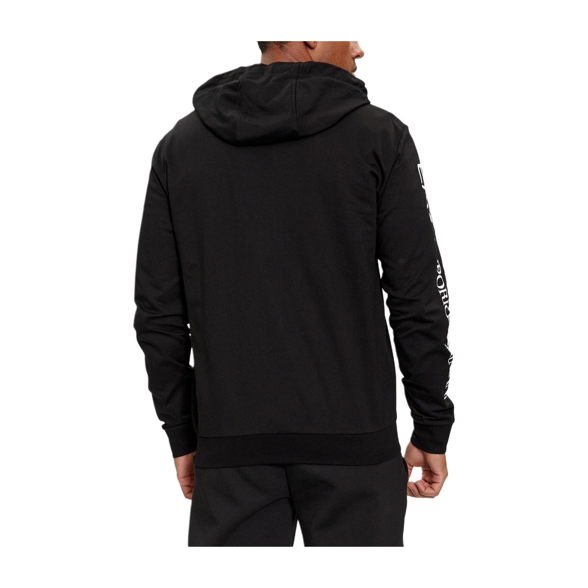 Emporio Armani Letter Print Hoodie
