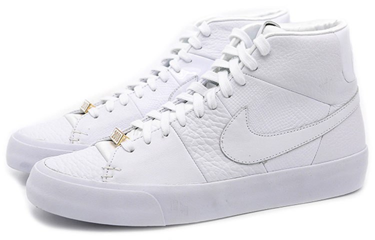 Nike Blazer QS Mid Gold Buckle White