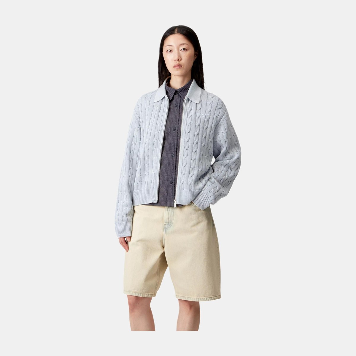 Carhartt WIP SS25 Women's Carter Sweater Jacket