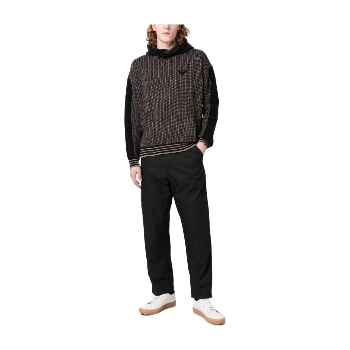 Emporio Armani Hoodie Brown