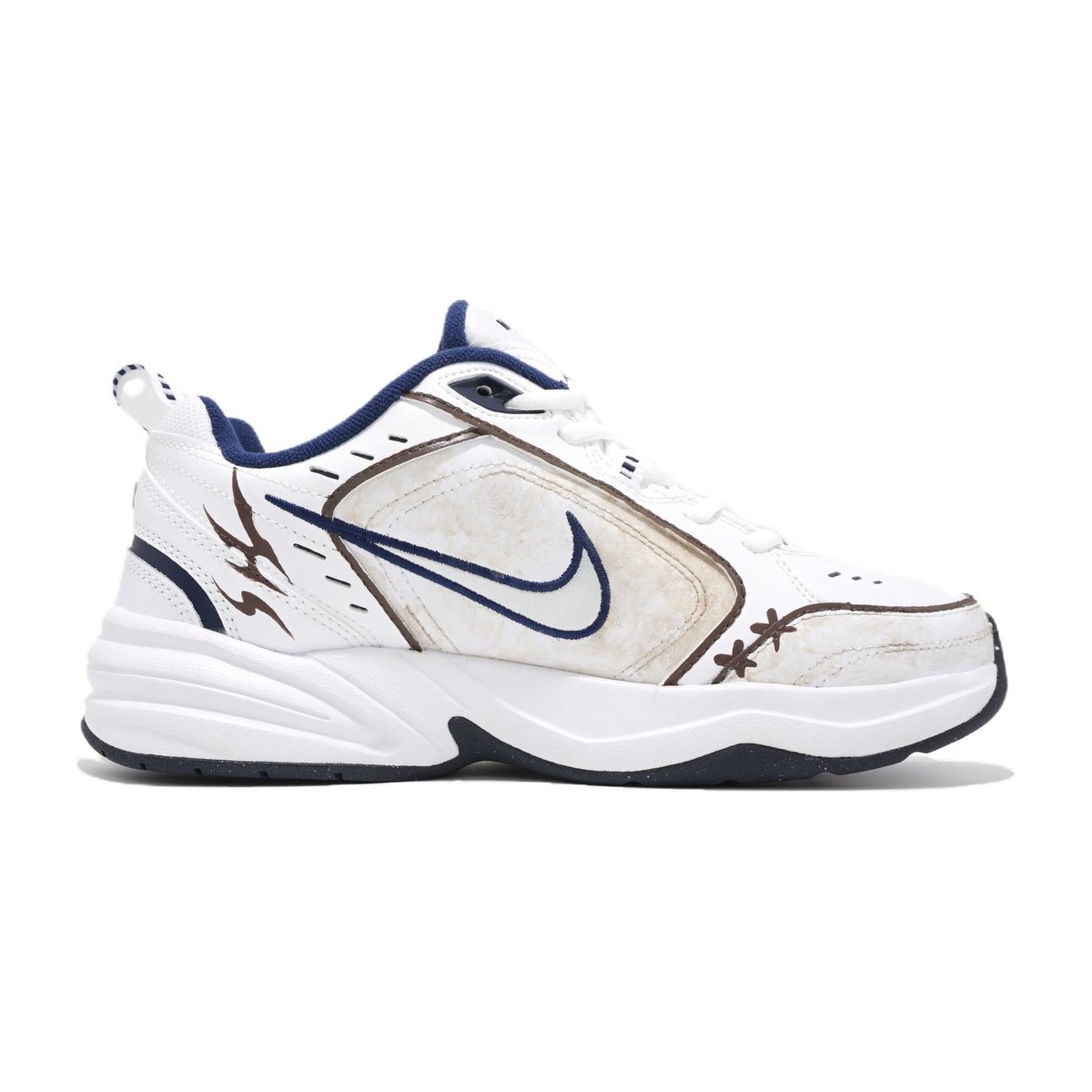 Nike Air Monarch 4 White Brown