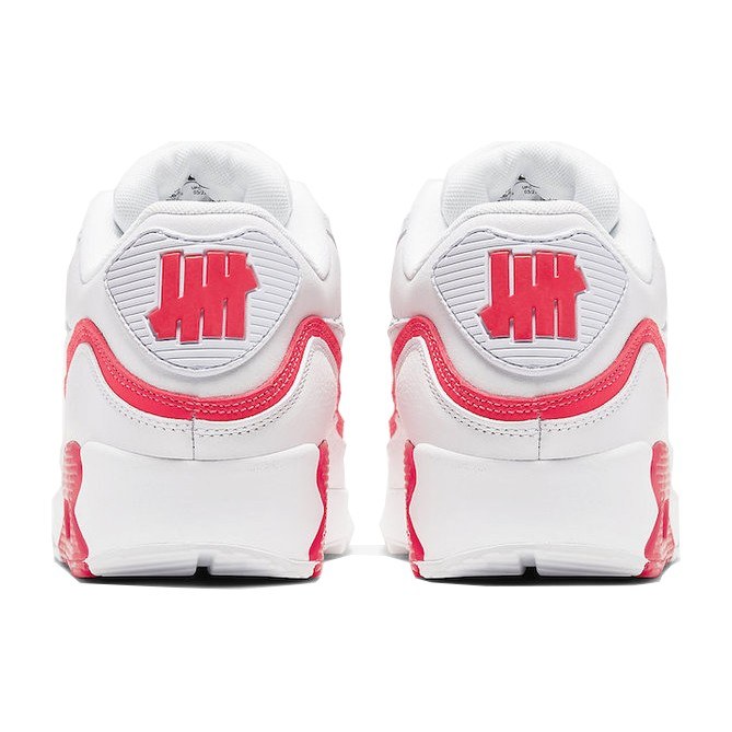 UNDEFEATED x Nike Air Max 90 White Red