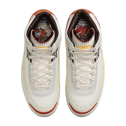 Maison Château Rouge x Air Jordan 2 Retro SP "Orange and Sail"