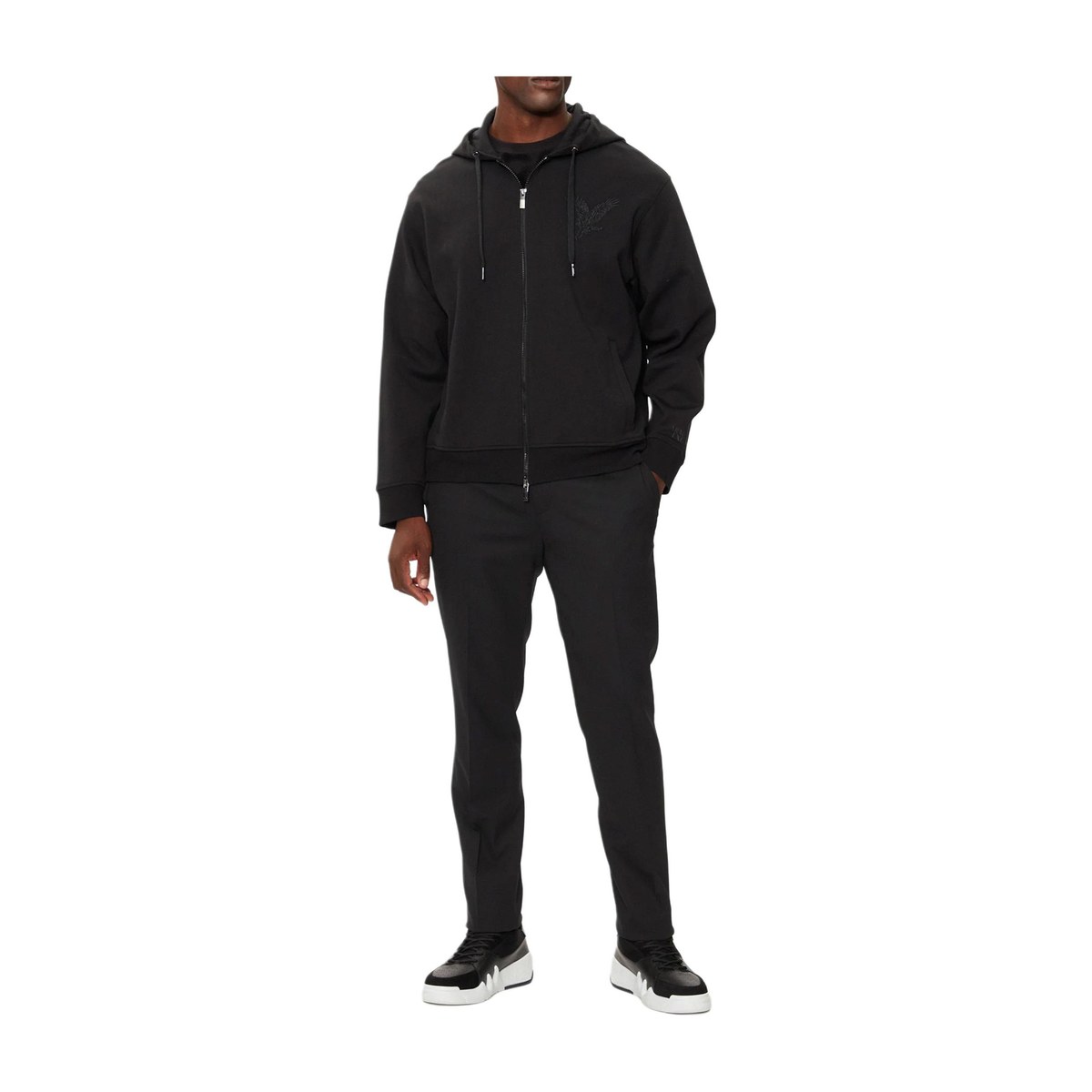 Armani Exchange Hoodie Black