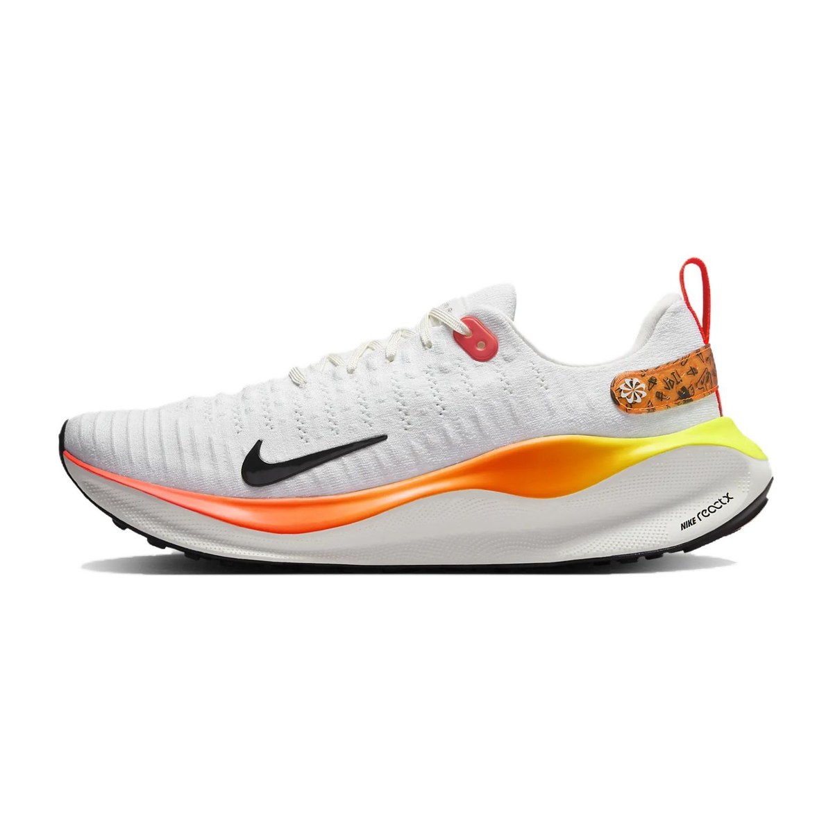 Nike React Infinity Run Flyknit 4 White Red Orange