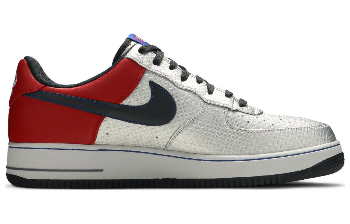 Nike Air Force 1 Low Premium 07 Silver Red