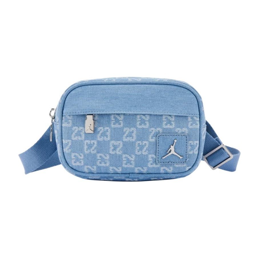 Jordan Monogram Crossbody Bag Denim Blue