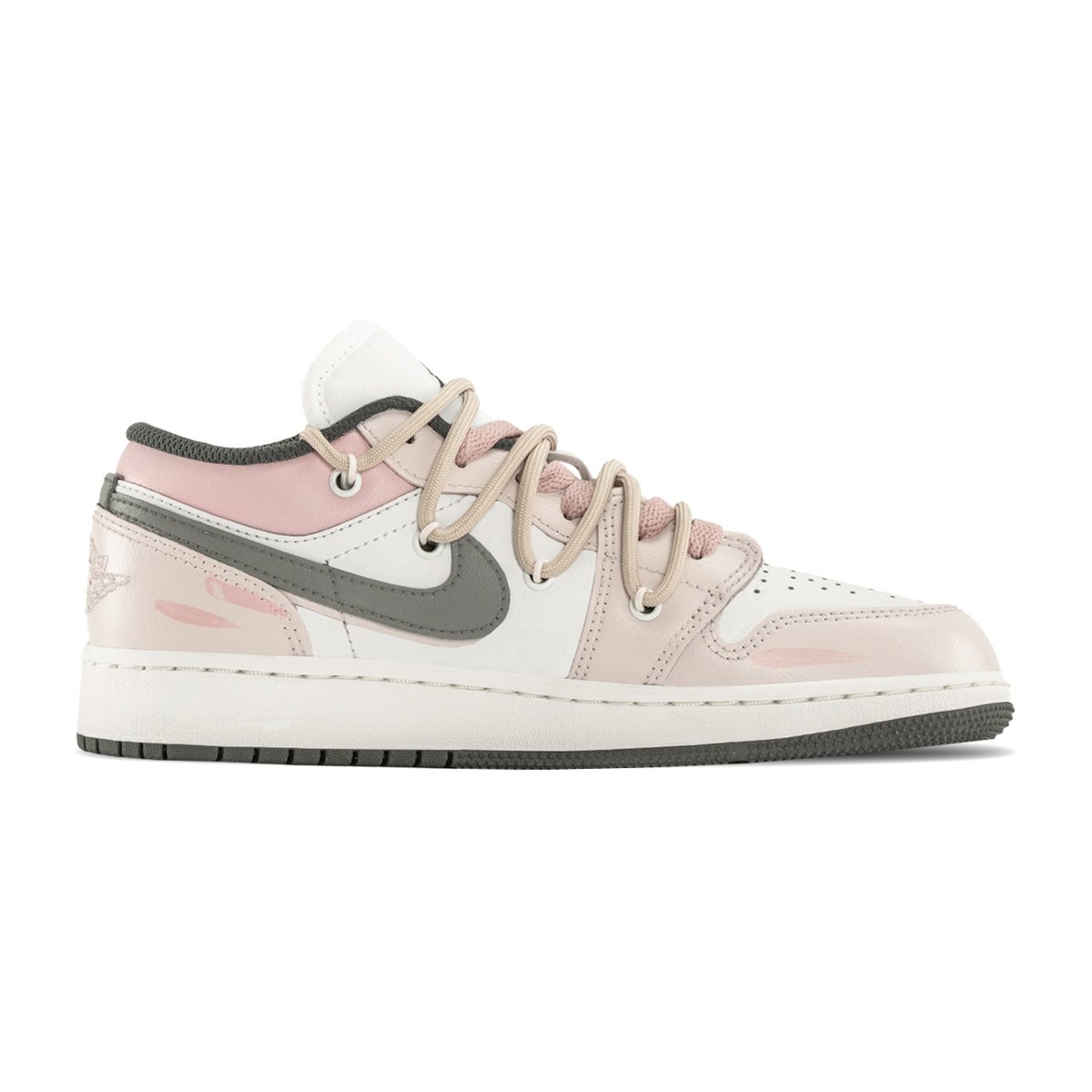 Jordan Air Jordan 1 Low GS Grey Pink
