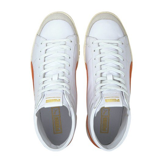 PUMA Ralph Sampson 70 Mid Og White Orange