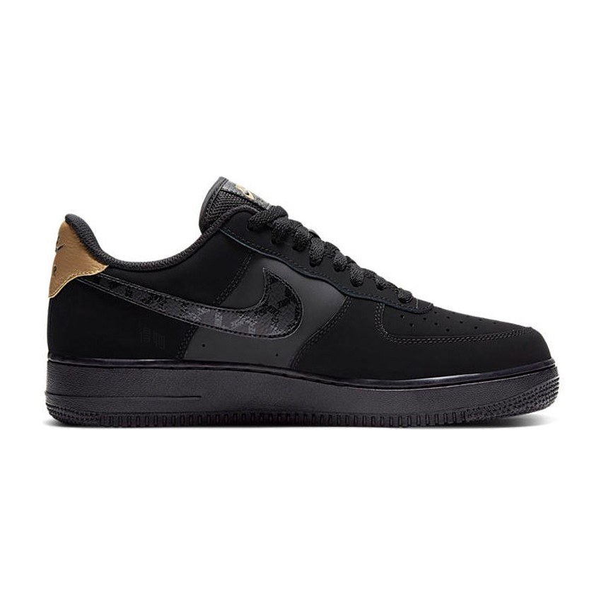 Nike Air Force 1 Low Black Gold