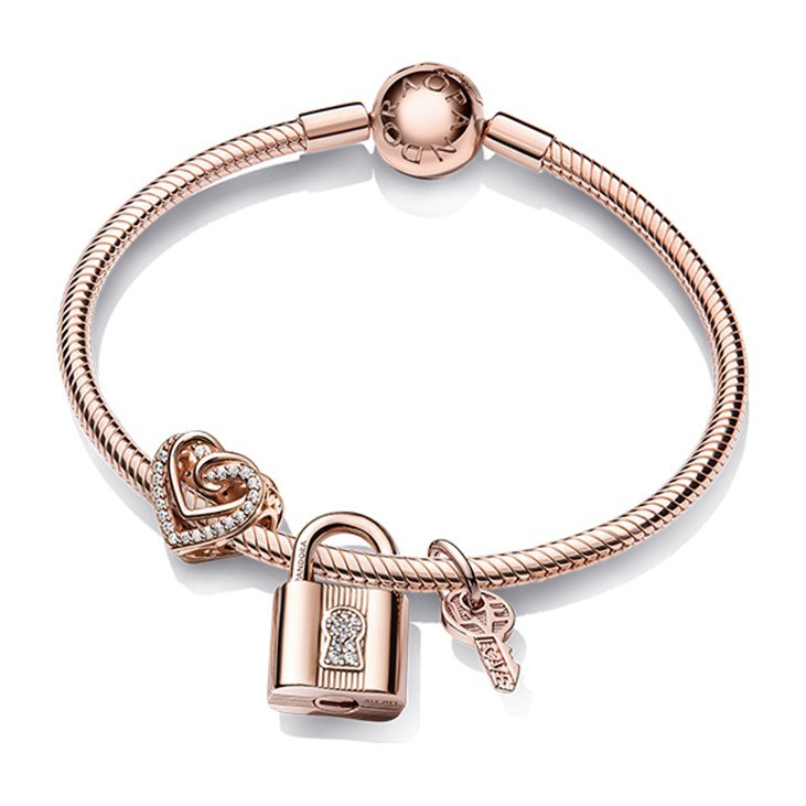Pandora Love Lock Bracelet Set