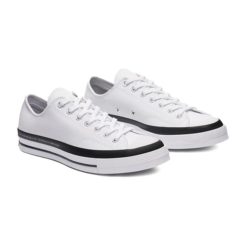 Moncler x Fragment Design x Converse 1970s Chuck Taylor All Star Ox White