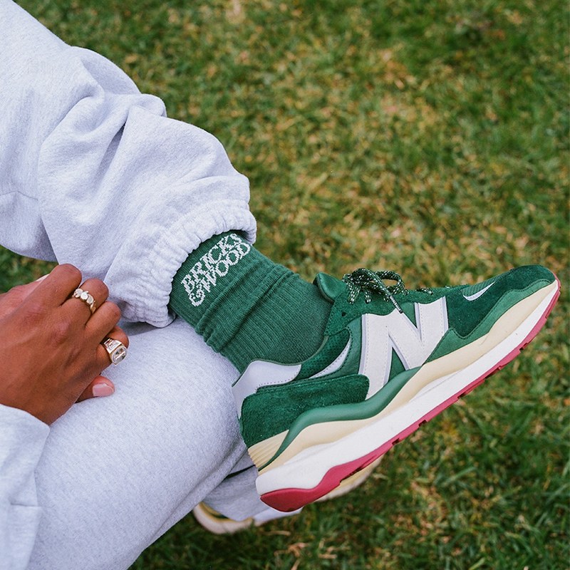 Bricks & Wood x New Balance 5740 Forest Green